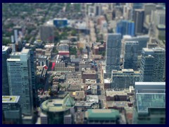 Views from CN Tower 61 - miniature effect